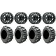 thumbnail image 1 of Raceline Podium Bdlk 14" Bk Wheels 30" Bogger Tires Can-Am Maverick X3 / Honda Pioneer 1000 / Talon, 1 of 4