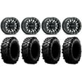 thumbnail image 1 of Raceline Podium Bdlk 14" Bk Wheels 30" Carnivore Tires Sportsman RZR Ranger, 1 of 4
