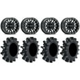 thumbnail image 1 of Raceline Podium Bdlk 14" Bk Wheels 30" Interforce II Tires Can-Am Maverick X3 / Honda Pioneer 1000 / Talon, 1 of 4