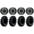 thumbnail image 1 of Raceline Podium Bdlk 14" Bk Wheels 30" Intimidator Tires Sportsman RZR Ranger, 1 of 4