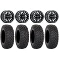 thumbnail image 1 of Raceline Podium Bdlk 14" Bk Wheels 30" RT320 Tires Sportsman RZR Ranger, 1 of 4