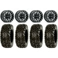 thumbnail image 1 of Raceline Podium Bdlk 14" Bk Wheels 30" Rip Saw Tires Can-Am Commander Maverick Renegade Outlander Defender, 1 of 4