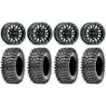 thumbnail image 1 of Raceline Podium Bdlk 14" Bk Wheels 30" Roxxzilla Tires Can-Am Commander Maverick Renegade Outlander Defender, 1 of 4