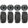 thumbnail image 1 of Raceline Podium Bdlk 14" Bk Wheels 30" XCR350 Tires Sportsman RZR Ranger, 1 of 4