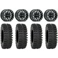 thumbnail image 1 of Raceline Podium Bdlk 14" Bk Wheels 30" XT400 Tires Polaris RZR XP 1000 / PRO XP / Ranger XP 900/1000, 1 of 4