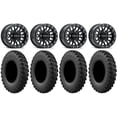 thumbnail image 1 of Raceline Podium Bdlk 14" Bk Wheels 32" MotoRally Tires Sportsman RZR Ranger, 1 of 4