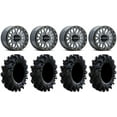 thumbnail image 1 of Raceline Podium Bdlk 14" Gy Wheels 28" Intimidator Tires Sportsman RZR Ranger, 1 of 4