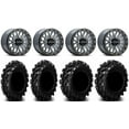thumbnail image 1 of Raceline Podium Bdlk 14" Gy Wheels 28" Swamp Lite Tires Polaris RZR XP 1000 / PRO XP / Ranger XP 900/1000, 1 of 4