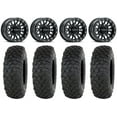 thumbnail image 1 of Raceline Podium Bdlk 14" Wheels Bk 30" Chicane DS Tires Kawasaki Mule Pro FXT, 1 of 4
