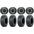 thumbnail image 1 of Raceline Podium Bdlk 14" Wheels Bk 30" Terra Hook Tires Kawasaki Mule Pro FXT, 1 of 4