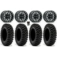 thumbnail image 1 of Raceline Podium Bdlk 14" Wheels Bk 30" Warrior XT Tires Polaris RZR XP 1000 / PRO XP / Ranger XP 900/1000, 1 of 4