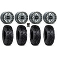 thumbnail image 1 of Raceline Podium Bdlk 14" Wheels Grey 30" Intersect Tires Kawasaki Mule Pro FXT, 1 of 4