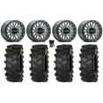 thumbnail image 1 of Raceline Podium Bdlk 14" Wheels Grey 30" Outlaw M/T Tires Sportsman RZR Ranger, 1 of 4