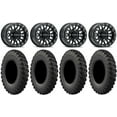 thumbnail image 1 of Raceline Podium Bdlk 15" Bk Wheels 28" MotoRally Tires Sportsman RZR Ranger, 1 of 4