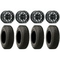 thumbnail image 1 of Raceline Podium Bdlk 15" Bk Wheels 30" BFG KM3 Tires Can-Am Maverick X3 / Honda Pioneer 1000 / Talon, 1 of 4