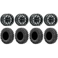 thumbnail image 1 of Raceline Podium Bdlk 15" Bk Wheels 30" MotoRavage Tires Sportsman RZR Ranger, 1 of 4