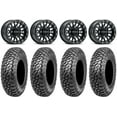 thumbnail image 1 of Raceline Podium Bdlk 15" Bk Wheels 32" RAZR XT Tires Can-Am Commander Maverick Renegade Outlander Defender, 1 of 4