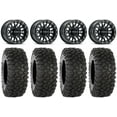 thumbnail image 1 of Raceline Podium Bdlk 15" Bk Wheels 32" XC450 Tires Kawasaki Mule Pro FXT, 1 of 4