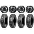 thumbnail image 1 of Raceline Podium Bdlk 15" Bk Wheels 33" RAZR XT Tires Sportsman RZR Ranger, 1 of 4