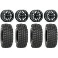 thumbnail image 1 of Raceline Podium Bdlk 15" Bk Wheels 33" XCR350 Tires Polaris RZR XP 1000 / PRO XP / Ranger XP 900/1000, 1 of 4