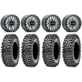 thumbnail image 1 of Raceline Podium Bdlk 15" Gy Wheels 32" Roxxzilla 396 Tires Sportsman RZR Ranger, 1 of 4