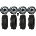 thumbnail image 1 of Raceline Podium Bdlk 15" Wheels Gy 32" Roctane ST Tires Sportsman RZR Ranger, 1 of 4