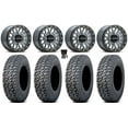 thumbnail image 1 of Raceline Podium Bdlk 15" Wheels Gy 33" Daemon Tires Sportsman RZR Ranger, 1 of 4