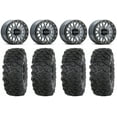 thumbnail image 1 of Raceline Podium Bdlk 15" Wheels Gy 33" Roctane T4 Tires Can-Am Commander Maverick Renegade Outlander Defender, 1 of 4