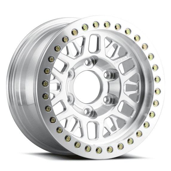 Raceline RT951F Ryno 17x9in / 5x139.7 BP / 25mm Offset / 108mm Bore - Machined Beadlock Wheel