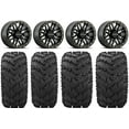 thumbnail image 1 of Raceline Ryno Bdlk 14" Bk Wheels 26" Reptile Tires Can-Am Commander Maverick Renegade Outlander Defender, 1 of 4
