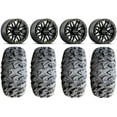 thumbnail image 1 of Raceline Ryno Bdlk 14" Bk Wheels 27" MotoClaw Tires Sportsman RZR Ranger, 1 of 4