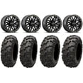 thumbnail image 1 of Raceline Ryno Bdlk 14" Bk Wheels 28" Blackwater Tires Can-Am Maverick X3 / Honda Pioneer 1000 / Talon, 1 of 4