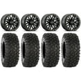 thumbnail image 1 of Raceline Ryno Bdlk 14" Bk Wheels 28" XC450 Tires Sportsman RZR Ranger, 1 of 4