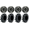 thumbnail image 1 of Raceline Ryno Bdlk 14" Bk Wheels 30" Interforce II Tires Sportsman RZR Ranger, 1 of 4