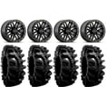 thumbnail image 1 of Raceline Ryno Bdlk 14" Bk Wheels 32" BogMax Tires Sportsman RZR Ranger, 1 of 4