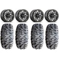 thumbnail image 1 of Raceline Ryno Bdlk 14" Gm Wheels 27" MotoClaw Tires Can-Am Commander Maverick Renegade Outlander Defender, 1 of 4