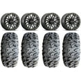 thumbnail image 1 of Raceline Ryno Bdlk 14" Gm Wheels 28" MotoClaw Tires Sportsman 550 850 1000, 1 of 4