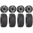 thumbnail image 1 of Raceline Ryno Bdlk 14" Gm Wheels 28" XCR350 Tires Can-Am Maverick X3 / Honda Pioneer 1000 / Talon, 1 of 4
