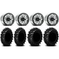 thumbnail image 1 of Raceline Ryno Bdlk 14" Mh Wheels 28" Swamp Lite Tires Kawasaki Mule Pro FXT, 1 of 4