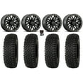 thumbnail image 1 of Raceline Ryno Bdlk 14" Wheels Bk 27" Roctane ST Tires Sportsman 550 850 1000, 1 of 4