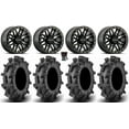 thumbnail image 1 of Raceline Ryno Bdlk 14" Wheels Bk 30" Terminator Max Tires Can-Am Maverick X3 / Honda Pioneer 1000 / Talon, 1 of 4