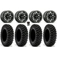 thumbnail image 1 of Raceline Ryno Bdlk 14" Wheels Bk 32" Warrior XT  Tires Can-Am Commander Maverick Renegade Outlander Defender, 1 of 4