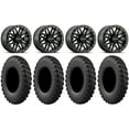 thumbnail image 1 of Raceline Ryno Bdlk 15" Bk Wheels 28" MotoRally Tires Can-Am Maverick X3 / Honda Pioneer 1000 / Talon, 1 of 4