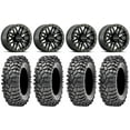 thumbnail image 1 of Raceline Ryno Bdlk 15" Bk Wheels 32" Roxxzilla 396 Tires Can-Am Commander Maverick Renegade Outlander Defender, 1 of 4
