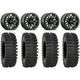 thumbnail image 1 of Raceline Ryno Bdlk 15" Bk Wheels 35" XT400 Tires Polaris RZR XP 1000 / PRO XP / Ranger XP 900/1000, 1 of 4