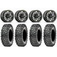 thumbnail image 1 of Raceline Ryno Bdlk 15" Gm Wheels 32" Roxxzilla 396 Tires Kawasaki Mule Pro FXT, 1 of 4