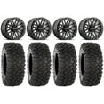 thumbnail image 1 of Raceline Ryno Bdlk 15" Gm Wheels 33" XC450 Tires Sportsman RZR Ranger, 1 of 4