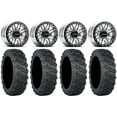 thumbnail image 1 of Raceline Ryno Bdlk 15" Mh Wheels 33" Versa Cross V3 Tires Sportsman RZR Ranger, 1 of 4