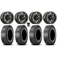 thumbnail image 1 of Raceline Ryno Bdlk 15" Wheels Bk 32" Predator Tires Sportsman RZR Ranger, 1 of 4