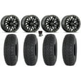 thumbnail image 1 of Raceline Ryno Bdlk 15" Wheels Bk 35" Chicane LT Tires Can-Am Commander Maverick Renegade Outlander Defender, 1 of 4